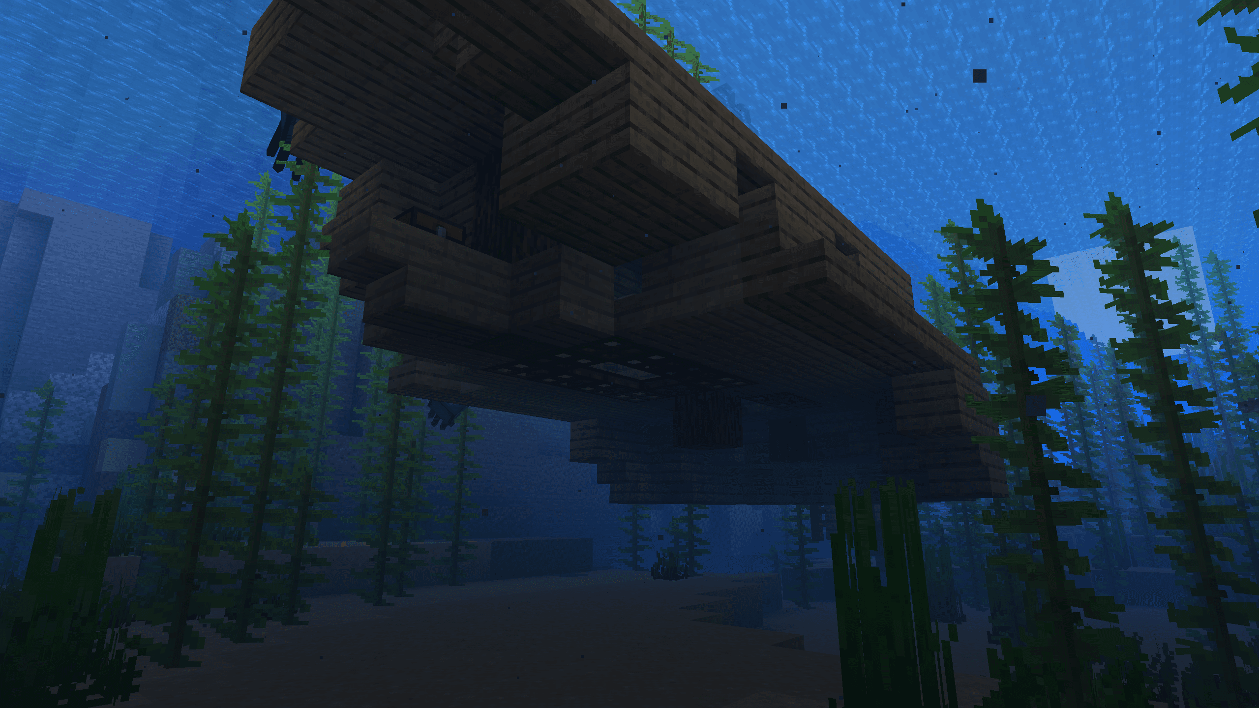 Reverse broken ship in Minecraft