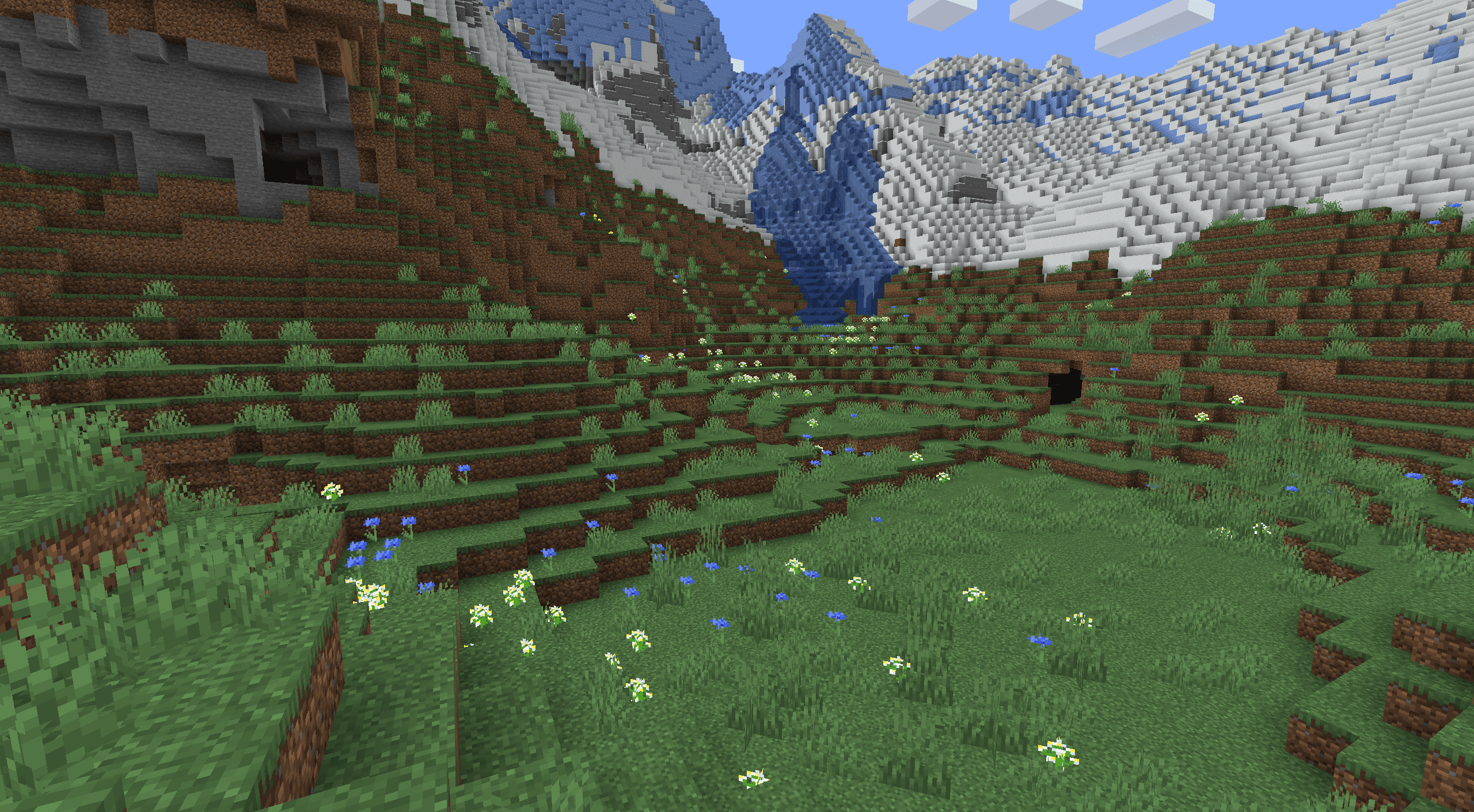 Meadow, a new biome in Minecraft 1.18