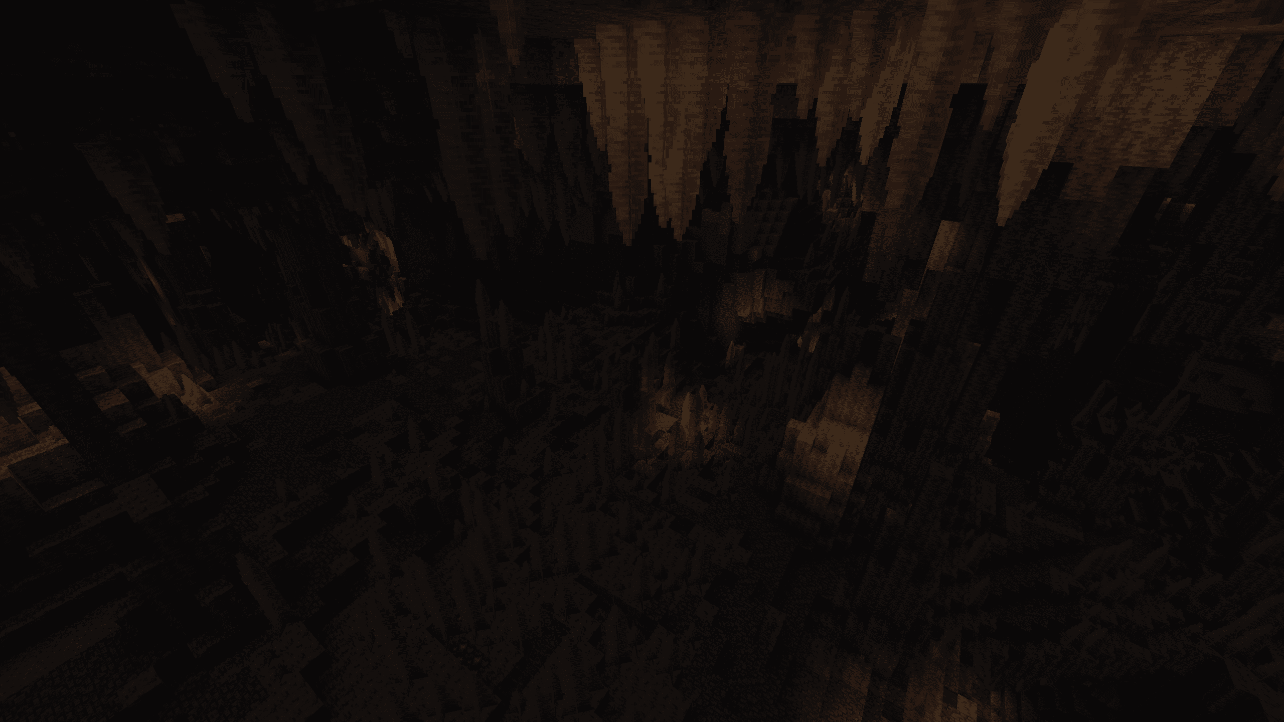 Karst cave in Minecraft 1.18